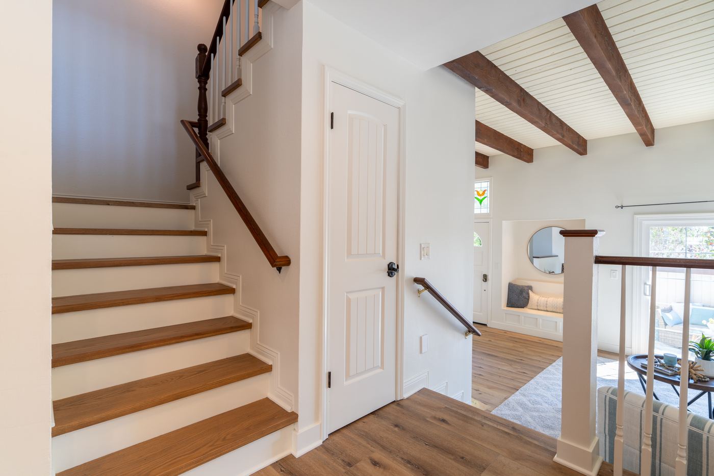 Stairs to the bedrooms